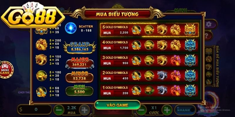 Thông tin tổng quan về tựa game nổ hũ Kho Báu Tứ Linh