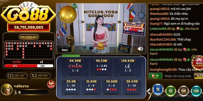 Đôi nét thông tin về Xóc đĩa online Go88